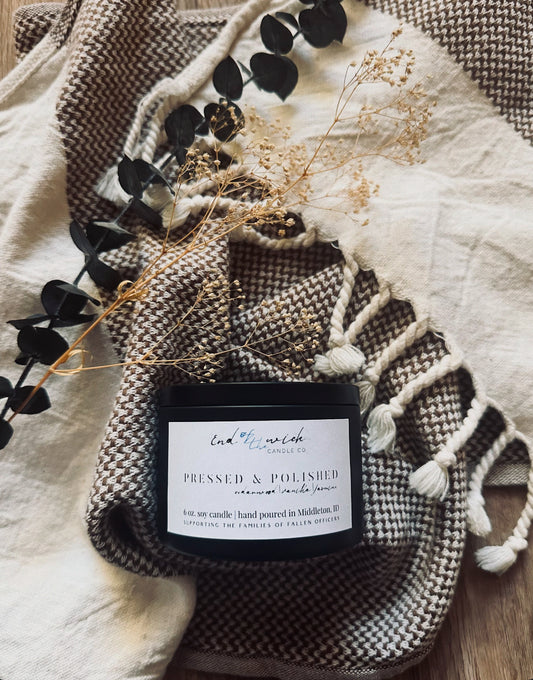 Pressed & Polished | 6 oz Candle